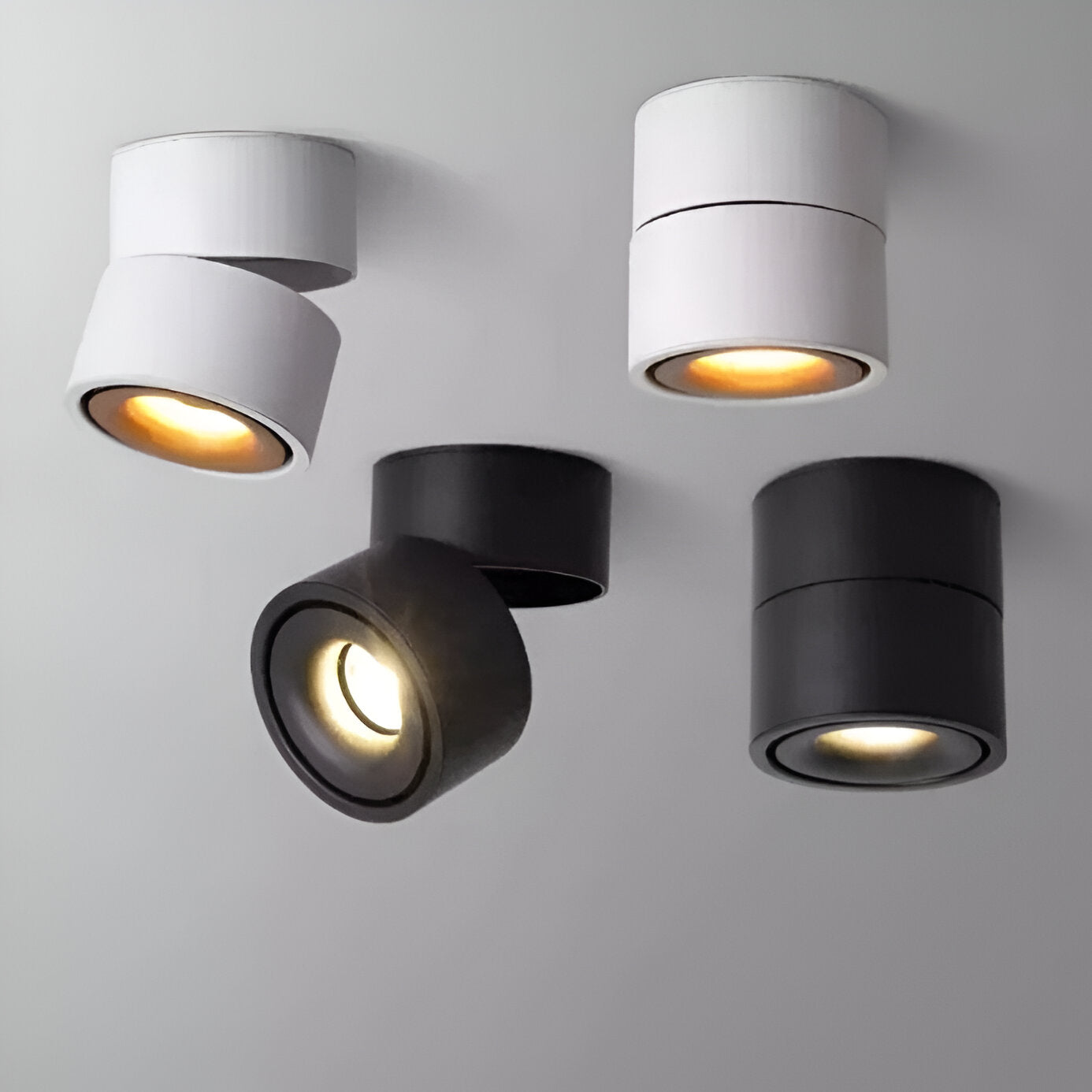 Surface Mounted Rotating Indoor Lighting